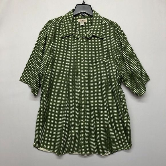 Vintage Sauce by Berne Men Button Shirt Top Size 2XLT 2XL Tall B228 -25 - Picture 13 of 14